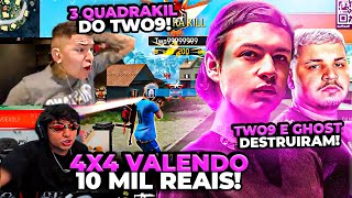 TWO9 FEZ A JOGADA MAIS ABSURDA DE TODOS OS TEMPOS! 4X4 COM MUITAS FARPAS! FT GHOST9 MANOMAX ELTIN