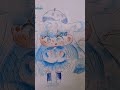 시나모롤 의인화💙 그림 그림러 shortvideo shorts short 산리오 캐릭터 의인화 시나모롤