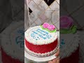 ആ പരാതി അങ്ങ് തീർത്തു 😂😂🥰🤩 cakewriting birthdaycake cakebirthday trendingcake redvalvetcake