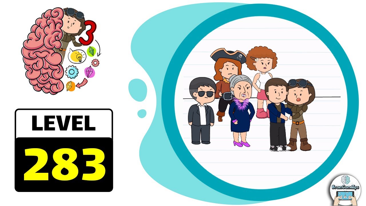 Brain Test 3 Level 283 Walkthrough Youtube