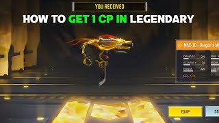 How To Get LEGENDARY MAC-10 Dragon's Might in CP COD MOBILE!