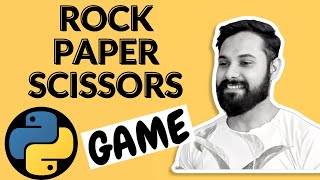 Rock Paper Scissors Player vs Computer in Python // Python Game Tutorial