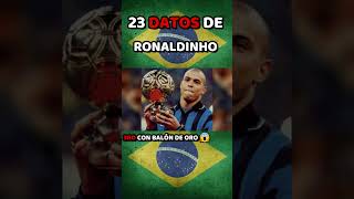✅ #10 | Datos que NO SABÍAS sobre Ronaldinho Gaucho ⚽🏆