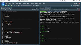 Using python inside the RStudio Server IDE