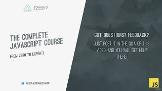 Object Oriented Programming Part-2 | Section - 12 | JavaScript Course | Jonas Schmedtmann