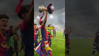 Les moments cachés du dernier Clasico #football #barcelona #shorts