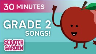 Grade 2 Songs! | Learning Song Collection | Scratch Garden