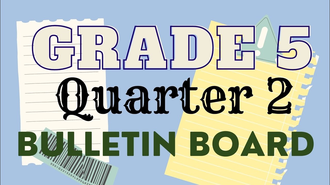 Grade Bulletin Board Displays Quarter 1 Sy 2022 2023 All 53 Off