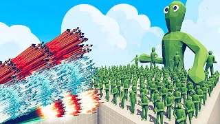 200x ZOMBIE +4 GIANT vs EVERY GOD - Totally Accurate Battle Simulator TABS