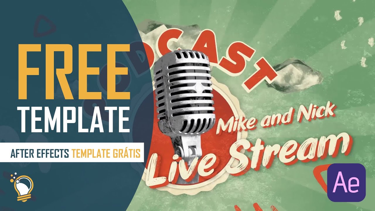 Podcast Intro Video Template Podcast Intro Video Template