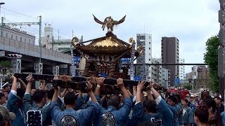 令和元年 品川神社例大祭(北の天王祭) 惣町神輿渡御