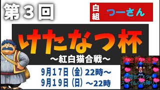 ～けたなつ杯本番～ 異世界の迷宮仲間モンスター スライムのみ縛りで挑む！ トルネコ３