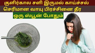 குளிர்கால சளி இருமல் காய்ச்சல் தலைவலியை போக்கும் ஒரு ஸ்பூன், cold remedy