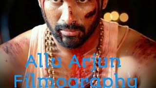Allu Arjun Movies List With Hindi Dubbed Versions | Allu Arjun Filmography | Movies Facts & Info