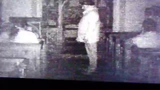 Spirit box experiment. EVP... 'C..T' !!  8 secs in.