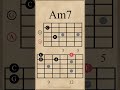 Two String Minor 7th Arpeggios | Am7 - Em7 #guitarlesson