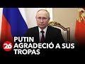 Putin agradeció a las tropas que se enfrentaron al Grupo Wagner | #26Global