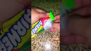 Opening airheads xtremes candy rainbow berry#shorts