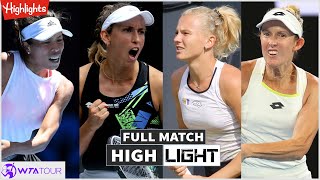 S. Hsieh & E. Mertens vs K.Siniakova & S. Hunter Final Full Match Highlights - WTA Indian Wells 2024