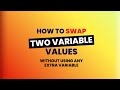 How to Swap Two Numbers Without a Third Variable in Python in 5 minutes | Easy Python Tutorial