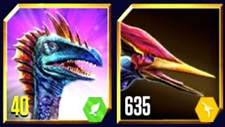 SEGNOSUCHUS vs LEVEL 600 PTERANODON (JURASSIC WORLD)