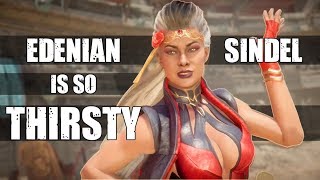 All Edenian Sindel Intro Dialogues So Far ( Relationship Character Intro Dialogues ) MK 11