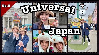 Universal Japan (USJ) OSAKA express 7 rides Harry Potter - Flying dinosaur  Minion etc.