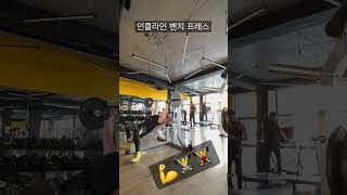 인클라인 벤치 프레스 #incline bench press