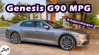 2023 Genesis G90 – MPG Test | Real-world Highway Fuel Economy and Range