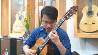 Tình ca | Hoàng Việt, chuyển soạn guitar Vu Hien
