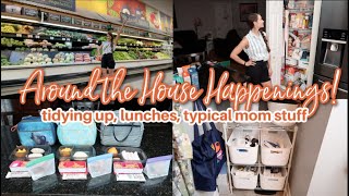 Around The House Happenings!  Organizing, What's For Lunch, Tidying Up The Mess Grocery Haul & More!
