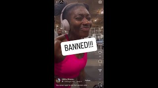 Justice has been served. #BANNED
