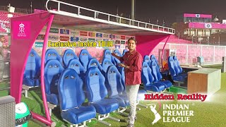 IPL 2024 || Exclusive Inside Tour Rajasthan Royal Inside SMS Stadium | Ticket Facilities Information