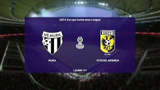 ⚽ Mura vs Vitesse ⚽ | UEFA Europa Conference League (16/09/2021) | PES 2021