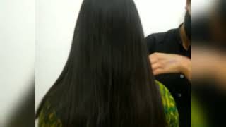 Hair Smoothening awesome result only at YOUTH 18 BEAUTY ZONE RAJKOT GUJARAT