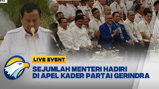 LIVE EVENT - Sejumlah Menteri Hadiri Apel Kader Partai Gerindra