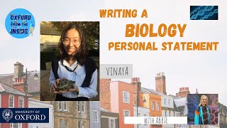 Oxford from the Inside #22: Writing a Personal Statement: Biology