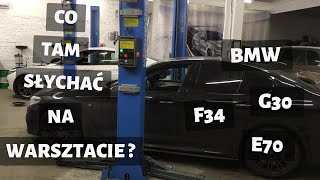 #66 Co tam słychać na warsztacie? Dzień z życia warsztatowego G30 E70 F34 / BMW TECH