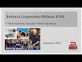 Webinar #106 Rulmeca Corp MOOC Final