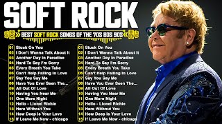 Elton John, Lionel Richie, Rod Stewart, Phil Collins, Bee Gees 📀 Soft Rock Love Songs 70s 80s 90s