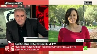 Carolina Bescansa entierra las dudas sobre Podemos: \