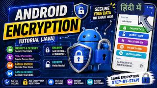 Encryption & Decryption in Java Android App | AES, SHA256, Base64 Explained | IT WALA | HINDI-हिंदी