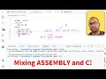Calling assembly functions from C code