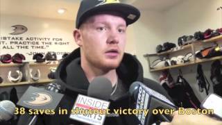 Anaheim Ducks interviews: Hampus Lindholm and Frederik Andersen