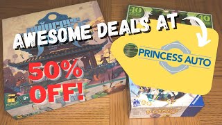 Awesome Deals from Princess Auto - (Medieval Pong, Big Money, Princess Jing)