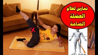 أقوي تمارين لعلاج العضلة الضامة بالمنزل |  علاج طبيعي  تخلص من الألم  Exercises for adductor muscle