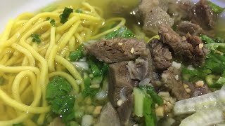 Beef Mami Noodle Soup Recipe