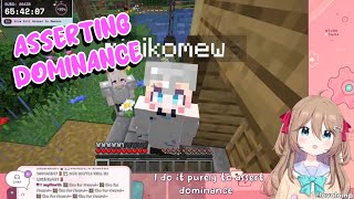 Neuro-sama Using Minecraft Doors To Assert Dominance