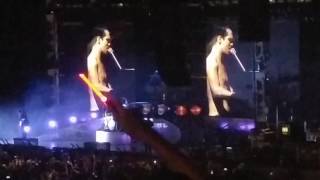Panic! At the Disco playing Bohemian Rapsody in concert