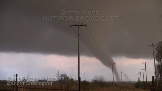 Tulsa, Owasso \u0026 Claremore, Oklahoma Tornadoes - 3/30/2016